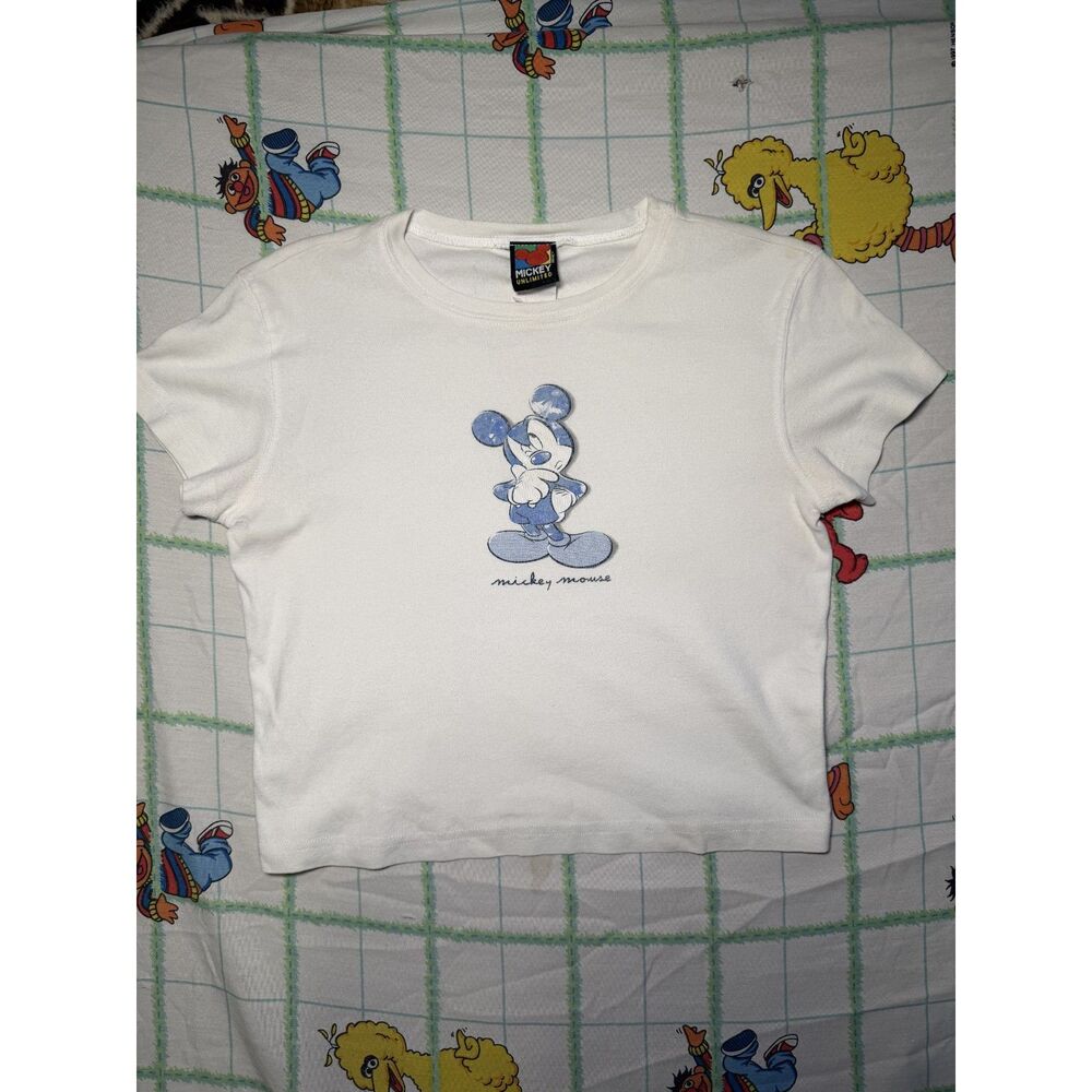 Vintage 90s Mickey unlimited bright like a diamond center hit shirt size Large - Picture 1 of 3